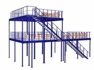 entreplanta dobles con escalera