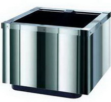 jardinera acero inoxidable