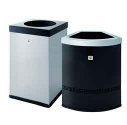 papeleras de plastico