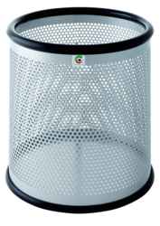 papelera metalica pequq&ntilde;a